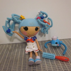 Vintage Lalaloopsy Silly Hair nukke + lemmikki - pikkukuva 1