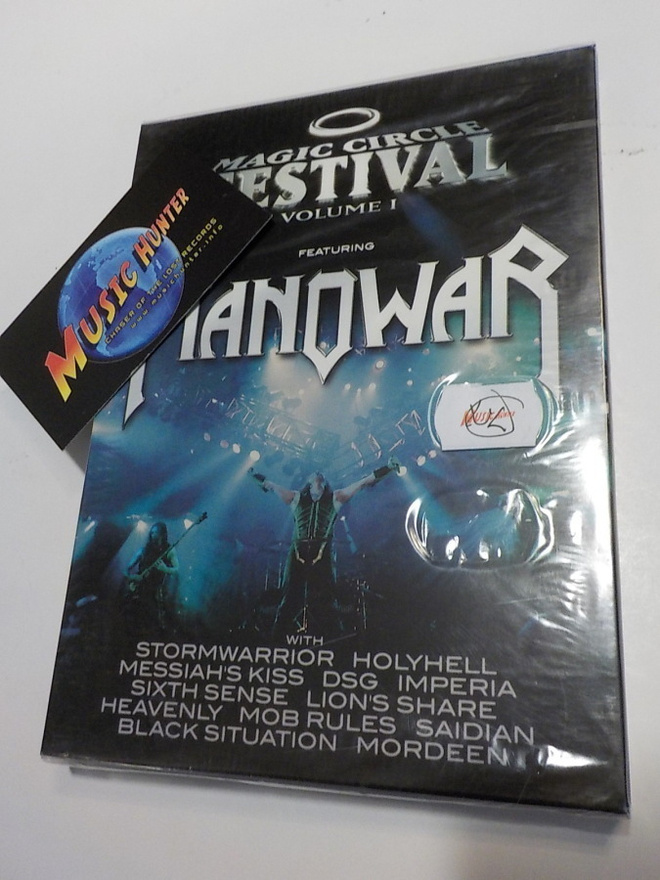 MANOWAR - MAGIC CIRCLE FESTIVAL VOLUME 1 UUSI 2DVD