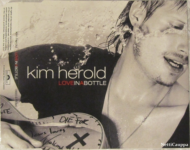 Kim Herold • Love In A Bottle PROMO CDr-Single
