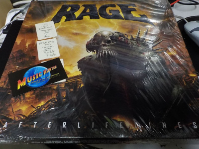 RAGE - AFTERLIFELINES UUSI 2LP+2CD BOKSI