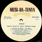 THE MARXIST BROTHERS & Orchestra Dendera KIngs: Africa LP - pikkukuva 4