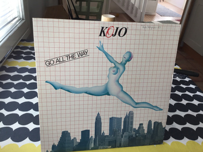 KOJO Go all The way 1981 LP inner