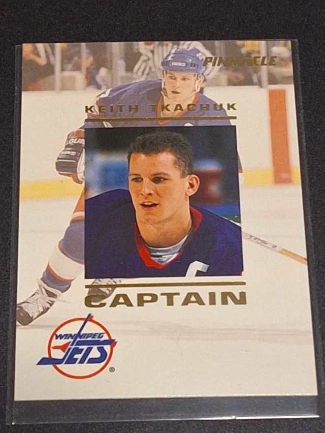 1993-94 Pinnacle Captain Keith Tkachuk #CA26