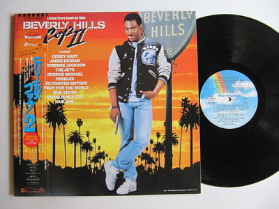 Beverly Hills Cop II Japanilainen LP OBI Eddie Murphy