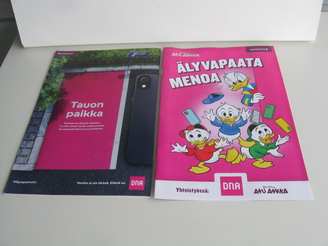 DNA AKU ANKAT 2 KPL YHDESSÄ " ÄLYVAPAATA MENOA "