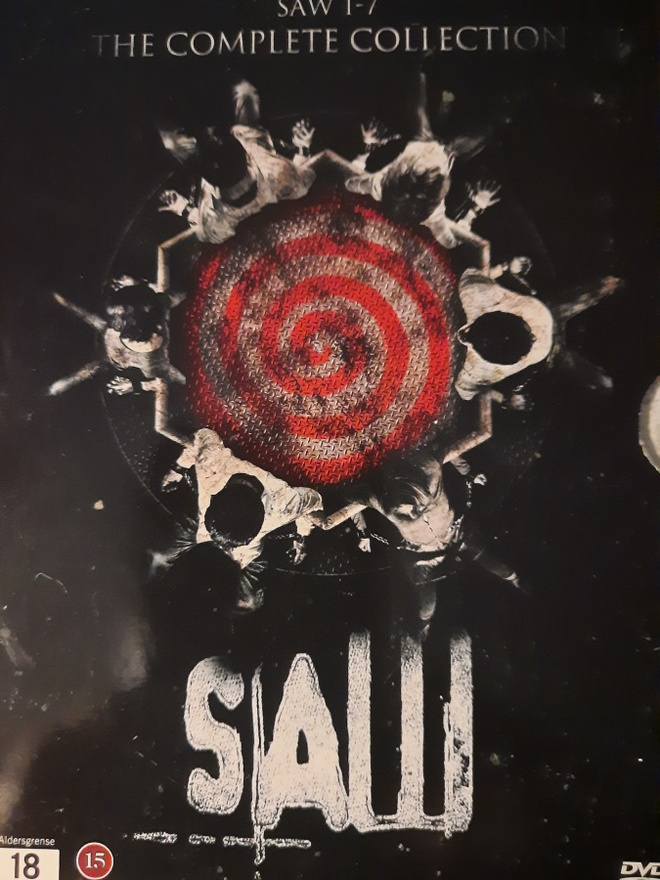 SAW 1 - 7 DVD BOKSI