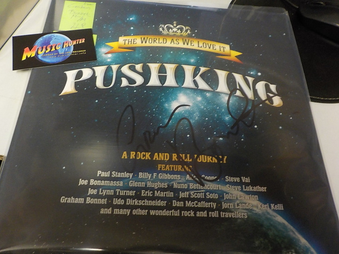 PUSHKING - WORLD AS WE LOVE IT M-/M LP + BONNET NIMMARI