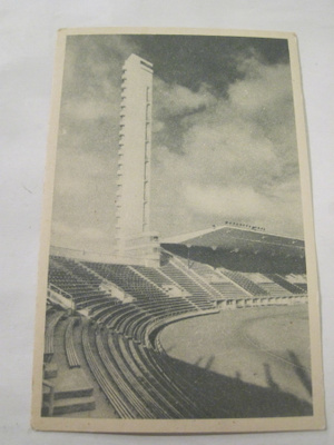 VANHA Postikortti Helsinki Olympia Stadion 1930-luku