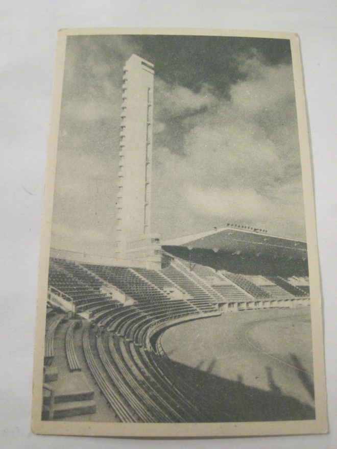 VANHA Postikortti Helsinki Olympia Stadion 1930-luku
