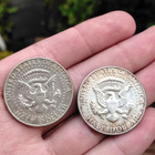 Half Dollar hopearahoja v. 1965 - pikkukuva 3