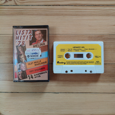 Listahitit 1978 (mm. Eini, Markku Aro) c-kasetti