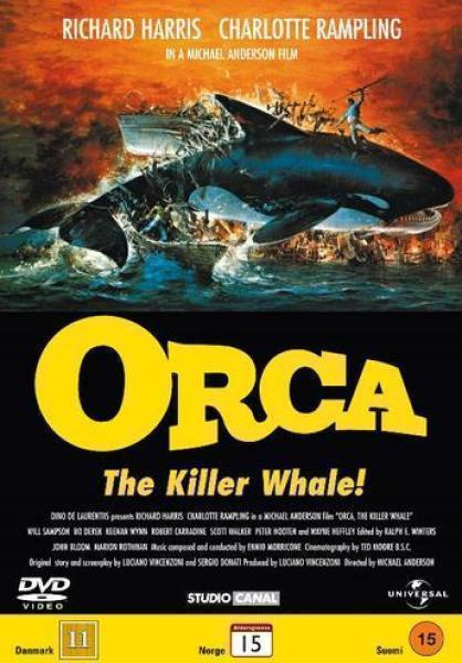 Orca - tappajavalas (Richard Harris,Bo Derek) UUSI ja muovit