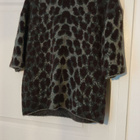 Harmaamusta neulepusero leopardi M/L - pikkukuva 1
