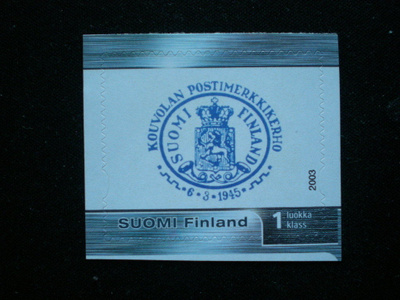 Omakuvamerkki LaPe 1II - Kouvolan postimerkkikerho 2003 **