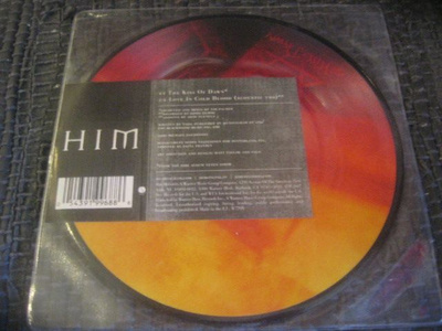 7" - HIM - The Kiss Of Dawn / Love In Cold Blood (acoustic v