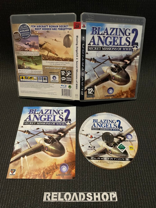 Blazing Angels 2 Secret Missions Of WWII PS3 - CiB