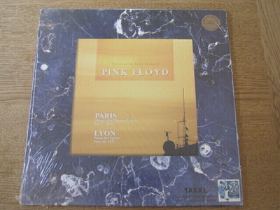 Pink Floyd Broadcasting from europa 1 lp muoveissa värivinyy