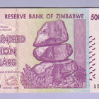 Zimbabwe 500 000 000 Dollaria v.2008 UNC P-82 - pikkukuva 1