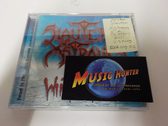 SLAUTER XSTROYES - WINTER KILL US 2009 VERY RARE CD