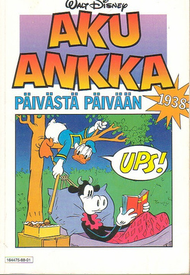Disney: Aku Ankka - PÄIVÄSTÄ PÄIVÄÄN 1938 (1-painos)