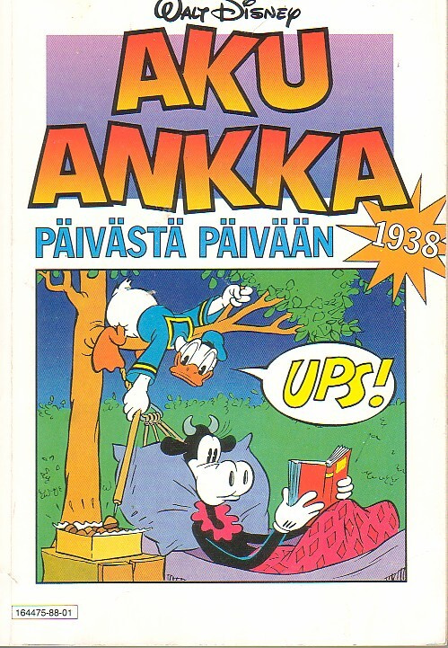 Disney: Aku Ankka - PÄIVÄSTÄ PÄIVÄÄN 1938 (1-painos)