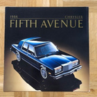 Esite Chrysler Fifth Avenue 1986 - pikkukuva 1