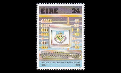 Irlanti 662 ** Verokonsulttien yhdistys 100v (1988)