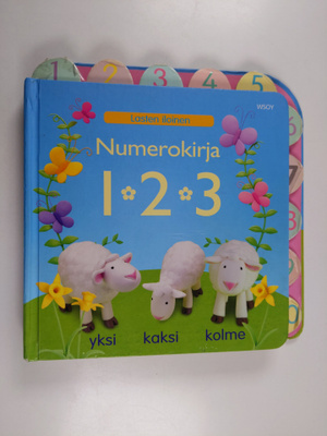 Lasten iloinen numerokirja 1,2,3