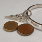 Miss Dee, Silver Plated sydän rannekoru rannerengas - pikkukuva 2