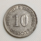 Saksa 10 Pfennig 1913A - pikkukuva 1