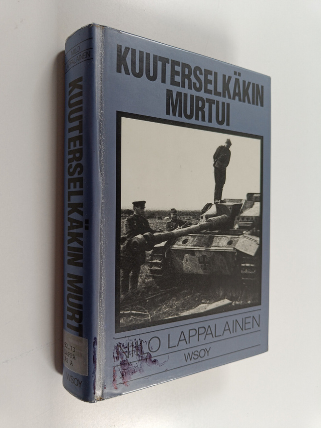Niilo Lappalainen : Kuuterselkäkin murtui