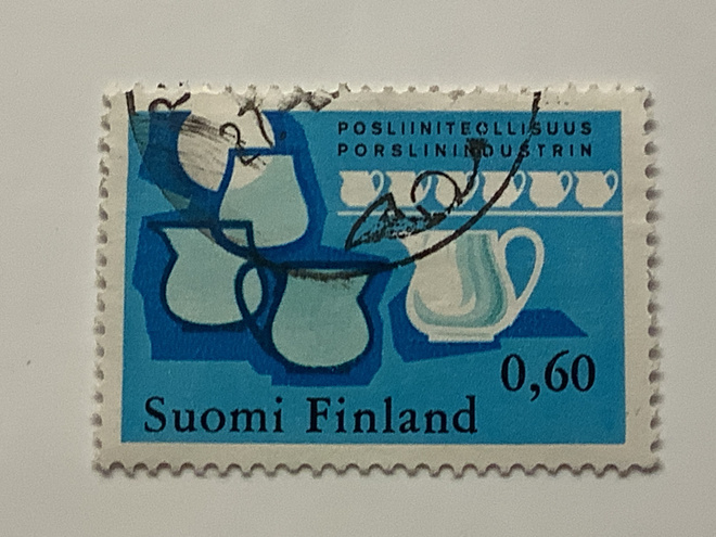 740 / 1973 Posliiniteollisuus o leimattu