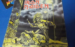 IRON MAIDEN - SANCTUARY 7'' SINGLE VIIDELLÄ NIMMARILLA