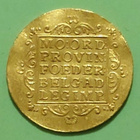 Alankomaat, Utrecht Trade Ducat 1800 kulta raha. - pikkukuva 3
