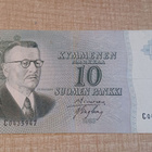 10 mk 1963 Ilman Littiä / C 0435947 Sim - Eng KL 4 - pikkukuva 1