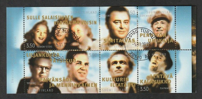 V45 Suomi viihde 1999 leimattu vihko.