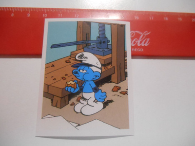 K16 Smurffit Panini tarra # 109