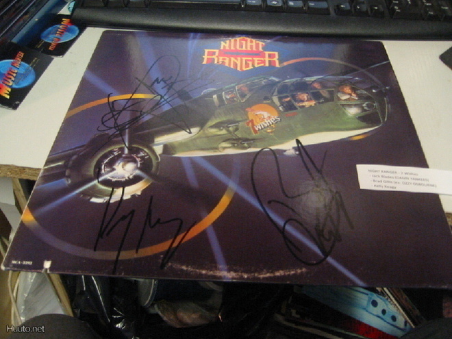 NIGHT RANGER - 7 WISHES LP NIMMAREILLA