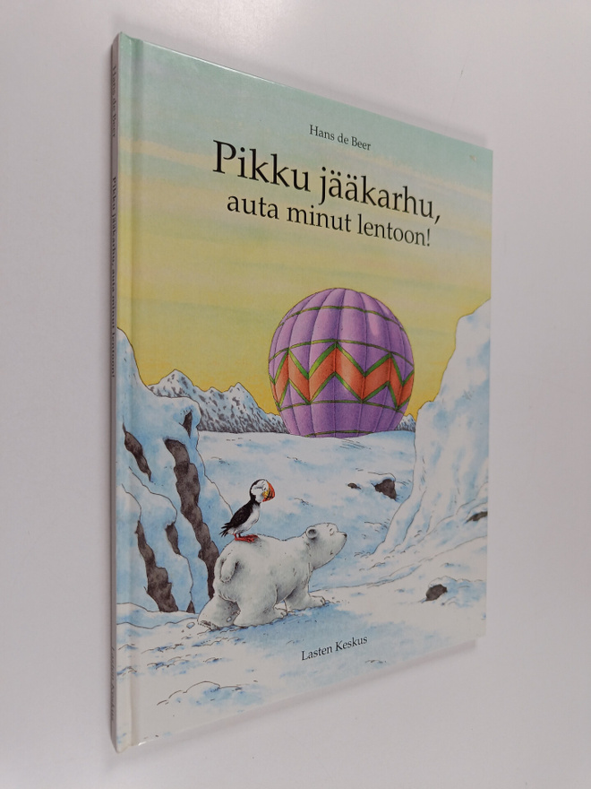 Hans de Beer : Pikku jääkarhu, auta minut lentoon!