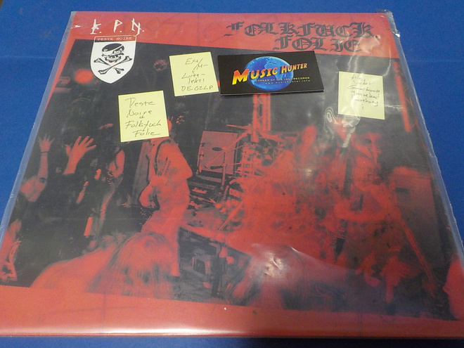 PESTE NOIRE - FOLKFUCK FOLIE EX+/M- LP
