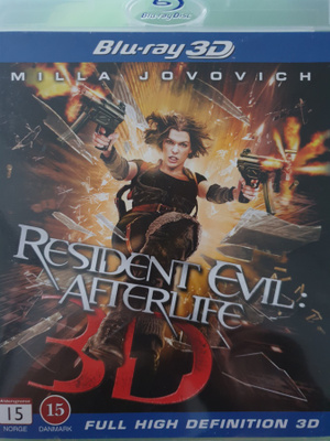 Resident Evil: Afterlife 3D BLU-RAY