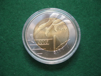 Suomi 5e juhlaraha Yleisurheilun MM-kisat - 2005