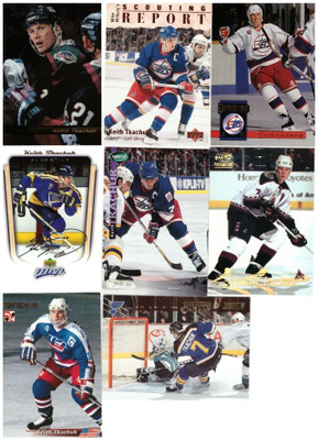 8 x KEITH TKACHUK Jets, Coyuotes, St. Louis Blues, USA