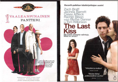 2 KPL DVD ELOKUVIA