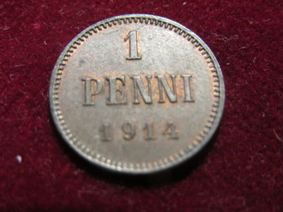 1 penni 1914