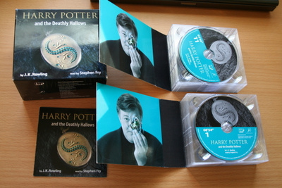 20CD Audiobook Stephen Fry Harry Potter Deathly Hallows Adul