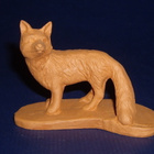 KETTU figuuri punasavea 7cm - pikkukuva 1
