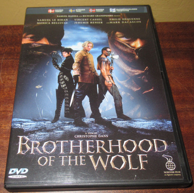Brotherhood of the wolf, Susien klaani dvd jännitys