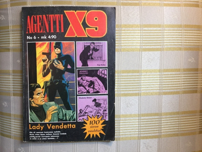 Agentti X9- 6/1975 (Hyvä)