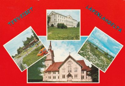 KIRKKOKORTTI - LAPINLAHDEN KIRKKO - 6